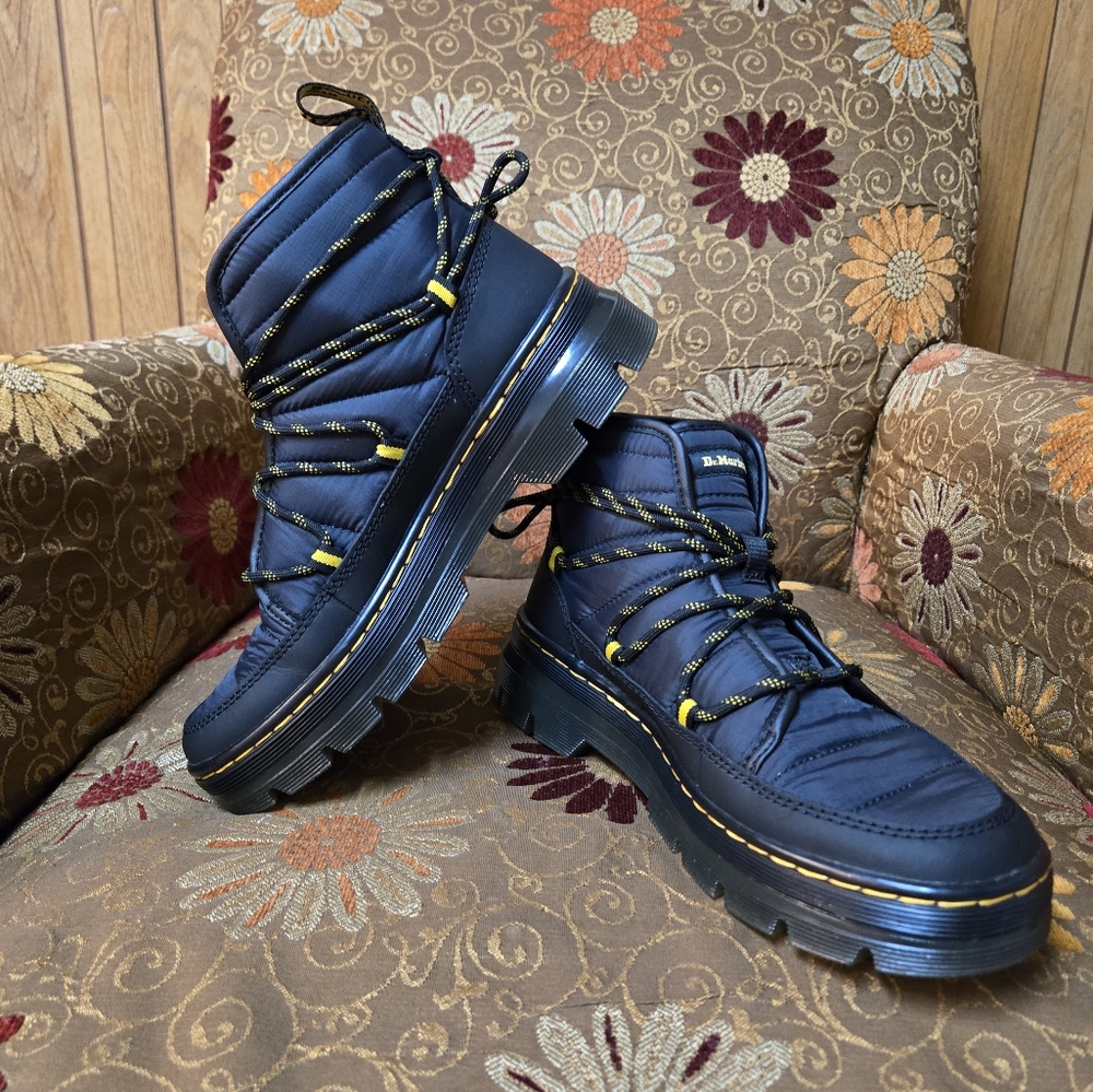 Dr. Martens Combs Quilted Padded Boots